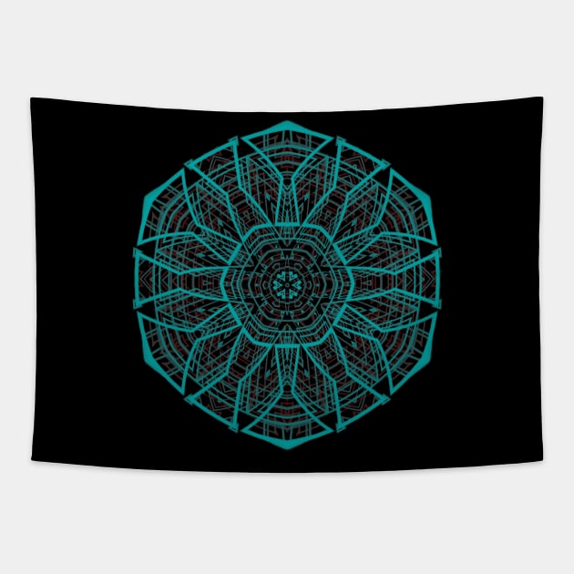 Fractal Floral Tapestry by ElviraDraat