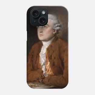 Philippe Jacques de Loutherbourg by Thomas Gainsborough Phone Case