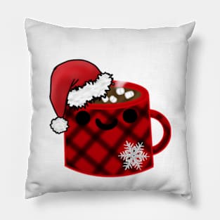 Red coco cup Pillow