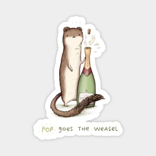 Pop Goes the Weasel Magnet