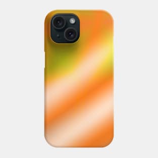 orange white yellow abstract texture design Phone Case