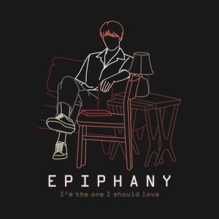 BTS JIN EPIPHANY LINE ART T-Shirt