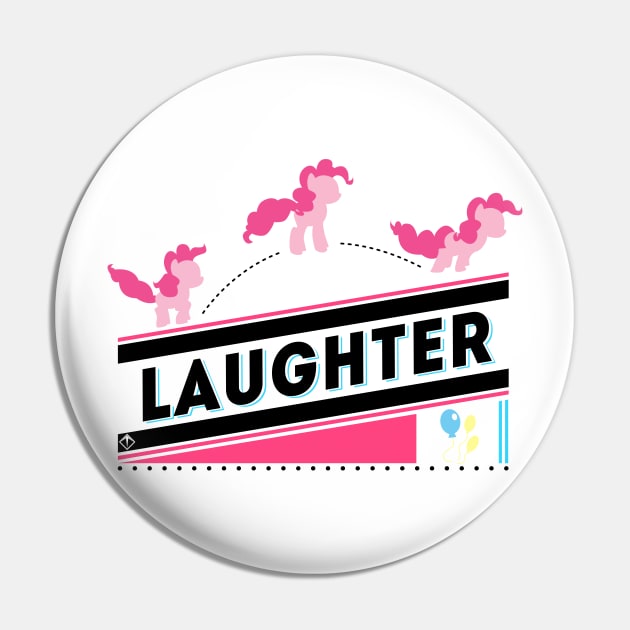 Laughter Pin by KibbieTheGreat