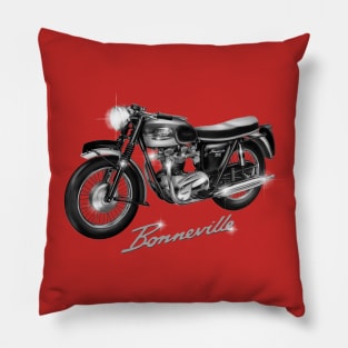 The Sublime Bonneville Motorcycle Pillow