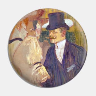 Toulouse Lautrec - The Englishman Pin