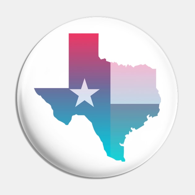 Texas Ombre Pin by Wandering Barefoot