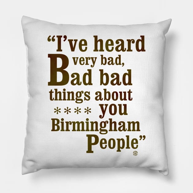 Bad Brummies Pillow by eyevoodoo