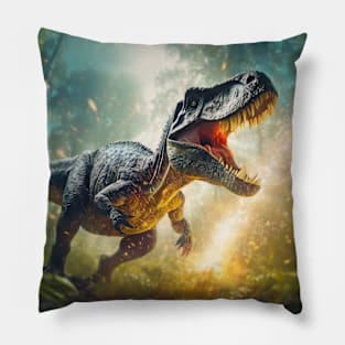 Ferocious T-rex Pillow