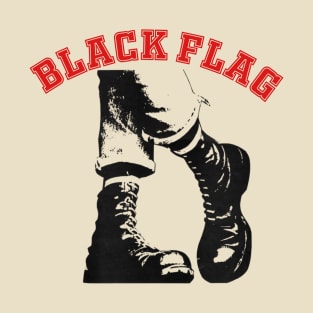 Boots Black Flag T-Shirt