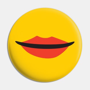 Mini Happy Lips Pin