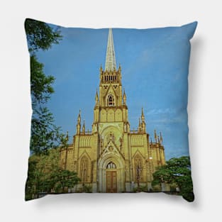 Empire Cathedral Pillow