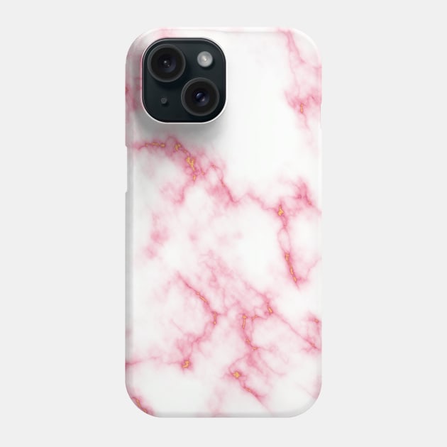 Rose Gold Marble Phone Case by QuBe