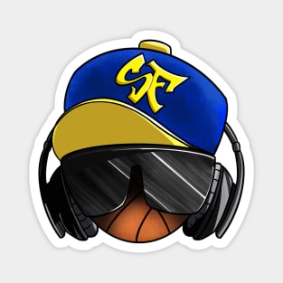 SF Basketball! (Warriors) Magnet