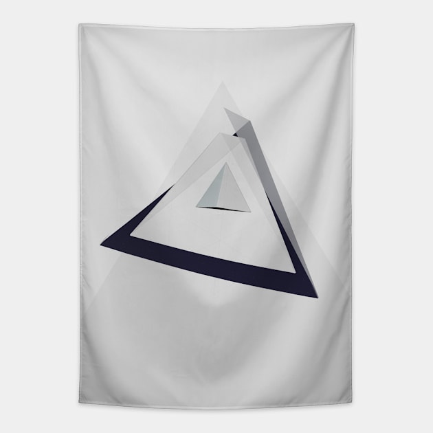 Pyramid Hoch Tapestry by EviRadauscher