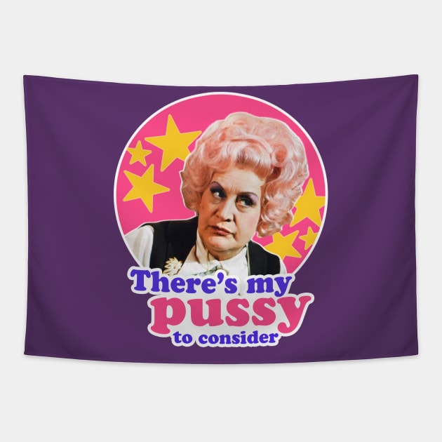 Mrs Slocombe Tapestry by NikkiHaley