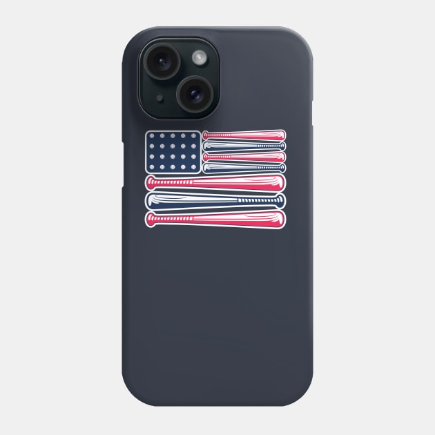 United States of Baseball Phone Case by Skycrane