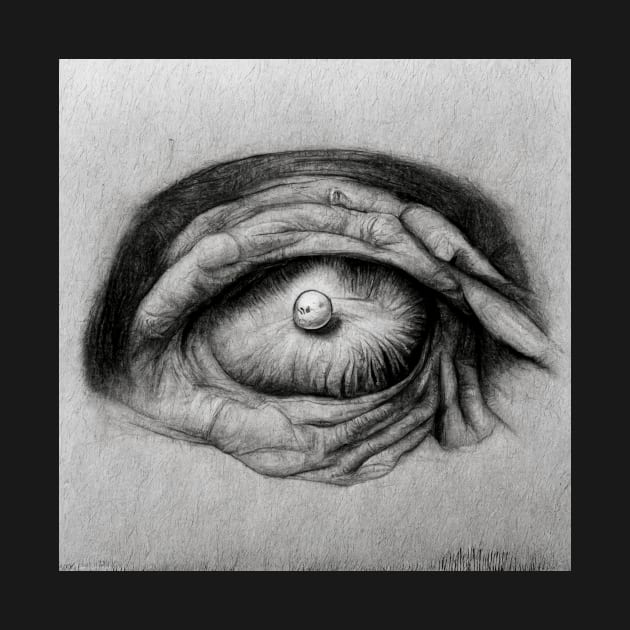 Hand Drawn Eye by TortillaChief