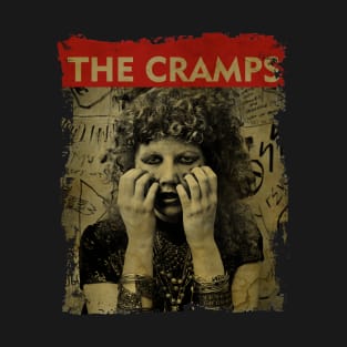 TEXTURE ART- The Cramps 1982 - RETRO STYLE 2 T-Shirt