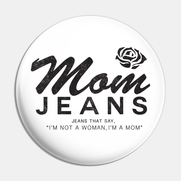 Mom Jeans logo - SNL Pin by BodinStreet