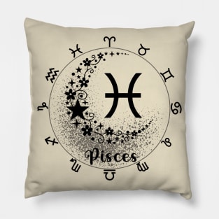 esoteric zodiac signs Pillow