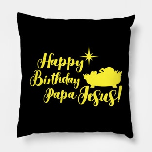 happy birthday jesus - LOVE Pillow