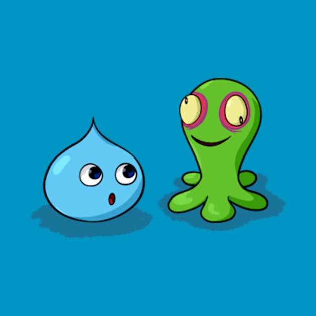 Slime Buddies by tastelesssandwiches