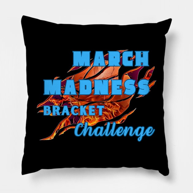 March Madness Bracket Challenge Pillow by SoulSummer