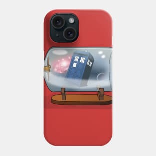 tardis in a bottle Phone Case