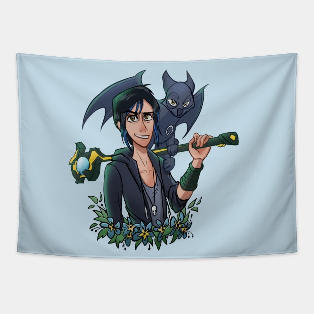 Douxie and Archie, Wizards! Tapestry by inhonoredglory