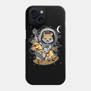 Astronaut Horse Dogelon Mars ELON Coin To The Moon Crypto Token Cryptocurrency Blockchain Wallet Birthday Gift For Men Women Kids Phone Case