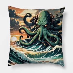 Cthulhu Rising Pillow