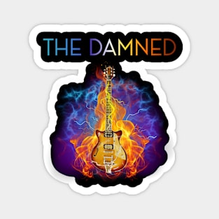 THE DAMNED BAND XMAS Magnet