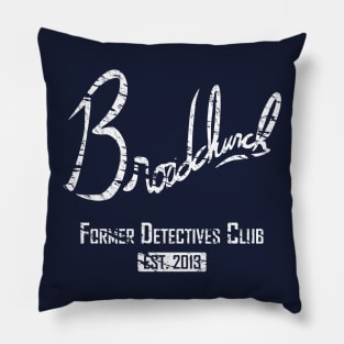 Former Detectives Club Pillow
