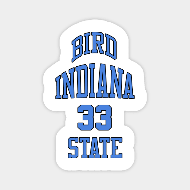 Larry Bird Indiana State 33 Magnet by pickrollcom