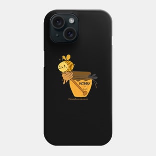 Honey Bee Jar of Real Sweetness - 20 April Phone Case