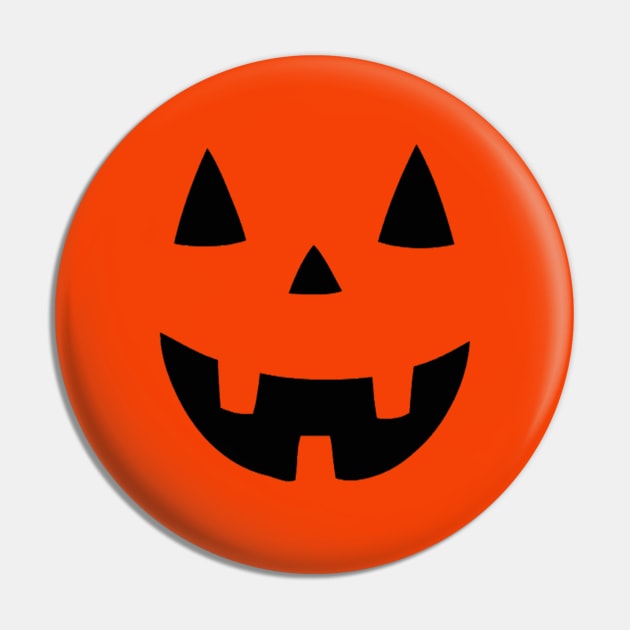 Happy Jack O Lantern Pin by CosmeticMechanic