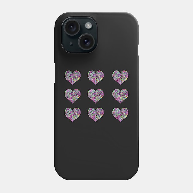 Hearts pack Phone Case by EmeraldWasp