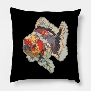 CALICO ORANDA GOLDFISH Pillow