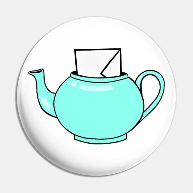 The office, Jim's Green Tea Pot to Pam- just the kettle Sticker