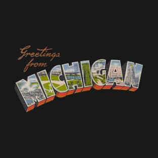 Greetings from Michigan T-Shirt