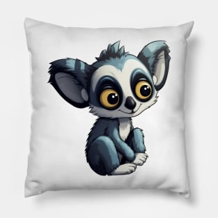 Logical Lemur Pillow