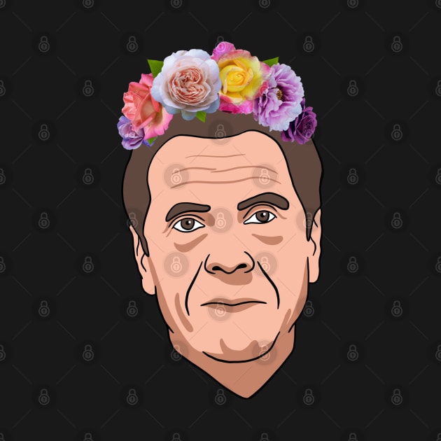 Andrew Cuomo With Flower Crown by isstgeschichte