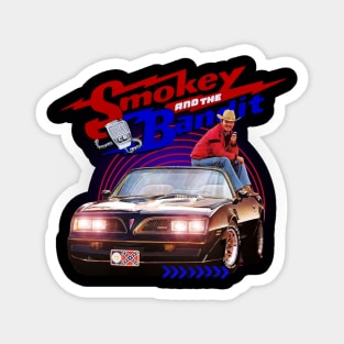 Muscle Car - smokey and the bandit Magnet