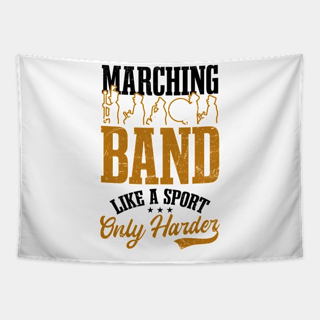 Marching Band Uniform Shirt | Like Sport Only Harder Tapestry by Gawkclothing