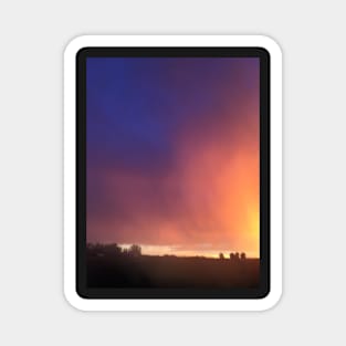 Misted Sunset Magnet