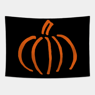 cute pumpking t-shirt Tapestry