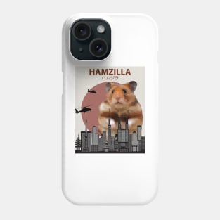 Hamzilla - Giant Hamster Monster Phone Case