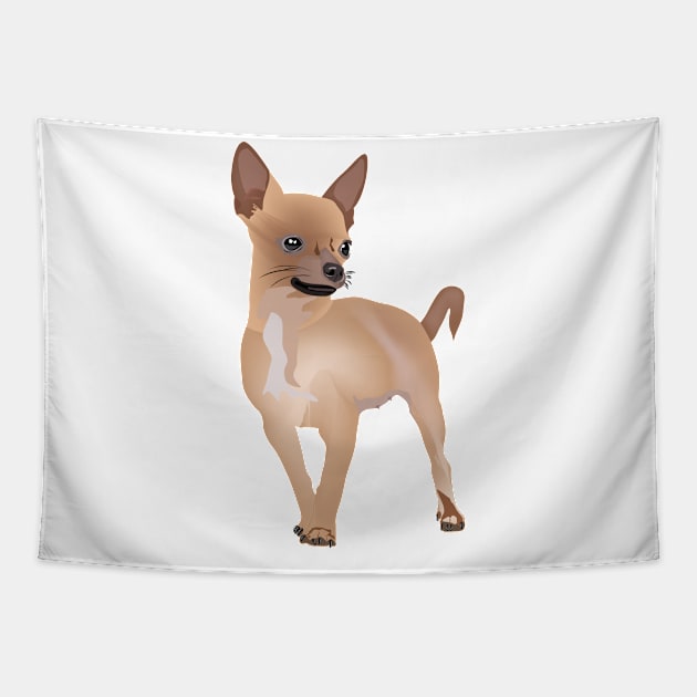 Chihuahua Tapestry by Pet & Nature Lovers