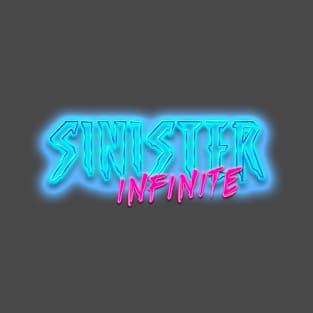 SINISTER INFINITE 80s Text Effects 5 T-Shirt