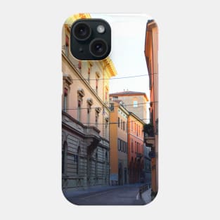 Via Massimo d'Azeglio in Bologna Phone Case